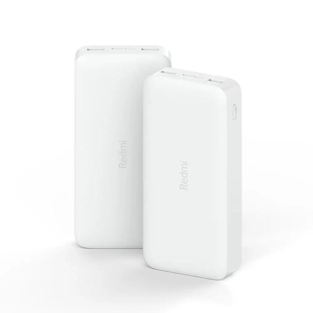 

Original Xiaomi Redmi 20000mah Power Bank Quick Charge Dual-USB Type C Mi Powerbank Portable Charging Poverbank External Battery