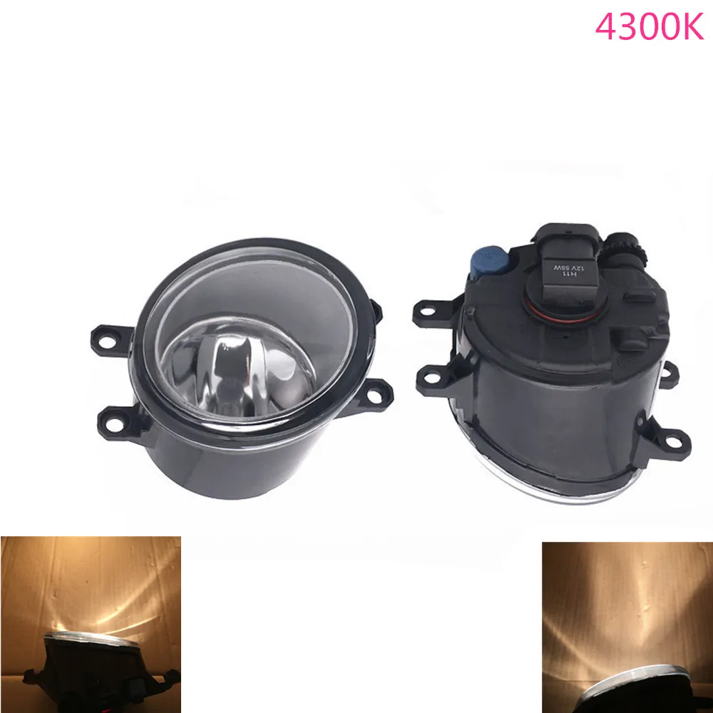 2X 12V 4300K 6000K H11 81210 06052 переднего бампера Туман светильник лампы для Toyota Wish 2009 2010 2011