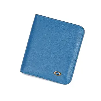 

Women's Genuine Leather Short Wallet Intelligent Bluetooth Anti-theft Purse Change Purse Card Holder L9BE