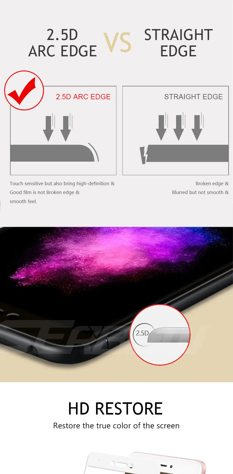 9D Защитное стекло для Xiaomi Redmi 5 Plus S2 4X 5A Redmi Note 4 4X5 5A Pro закаленное защитное стекло для экрана