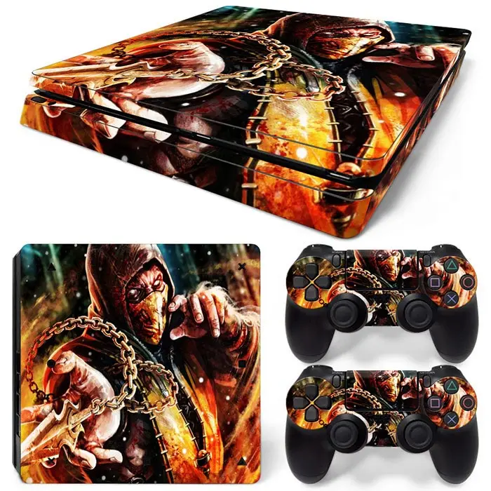 5474 Для PS4 тонкая консоль и контроллеры наклейки для PS4 тонкая кожа Наклейка для ps4 тонкая виниловая наклейка - Цвет: 5474