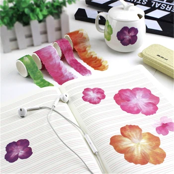 

Sakura Petals Decoration Washi Tape Scrapbooking Paper Stickers Japanese Color Blossom Sticker Diary DIY Decorative