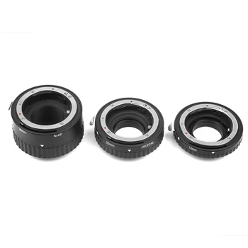 

1 Set Camera Extension Tube Automatic Focusing Microspur Photography Ring for Nikon LHB99