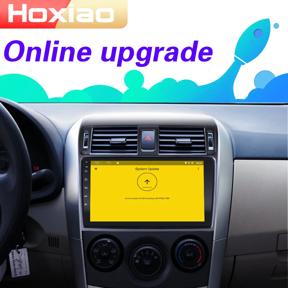 Автомагнитола мультимедийный видеоплеер Mirror Link для Toyota Corolla E140/150 2008 2009 2010 2011 2012 2013