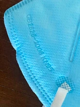 Máscara de respirador KN95 de varios colores, mascarilla FFP2 reutilizable, protectora para la boca, FFP2, FPP2, 5-100 Uds., color negro aprobado