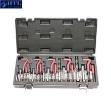 131 шт. блок двигателя восстановление поврежденной резьбы ремонтный набор инструментов M5 M6 M8 M10 M12 профессиональный 131 шт. блок двигателя восстановление поврежденной резьбы ремонтный набор инструментов M5 M6 M8 M10 M12 профессиональный