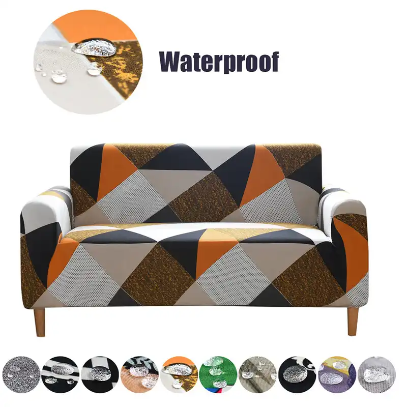 Geometrik Su Gecirmez Strec Elastik Kanepe Kilifi Takimi Oturma Odasi Icin Kaymaz Evrensel Dahil L Sekli Koltuk Slipcover Kanepe Kilifi Aliexpress