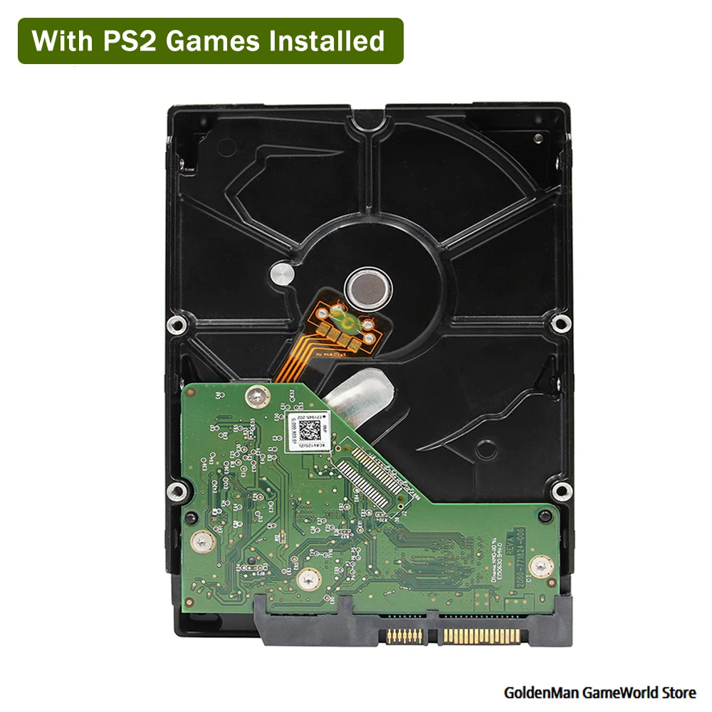 Внутренний жесткий диск SATA 3 5 дюйма HDD для PS2 с установленными играми 80 Гб/320 ГБ/500
