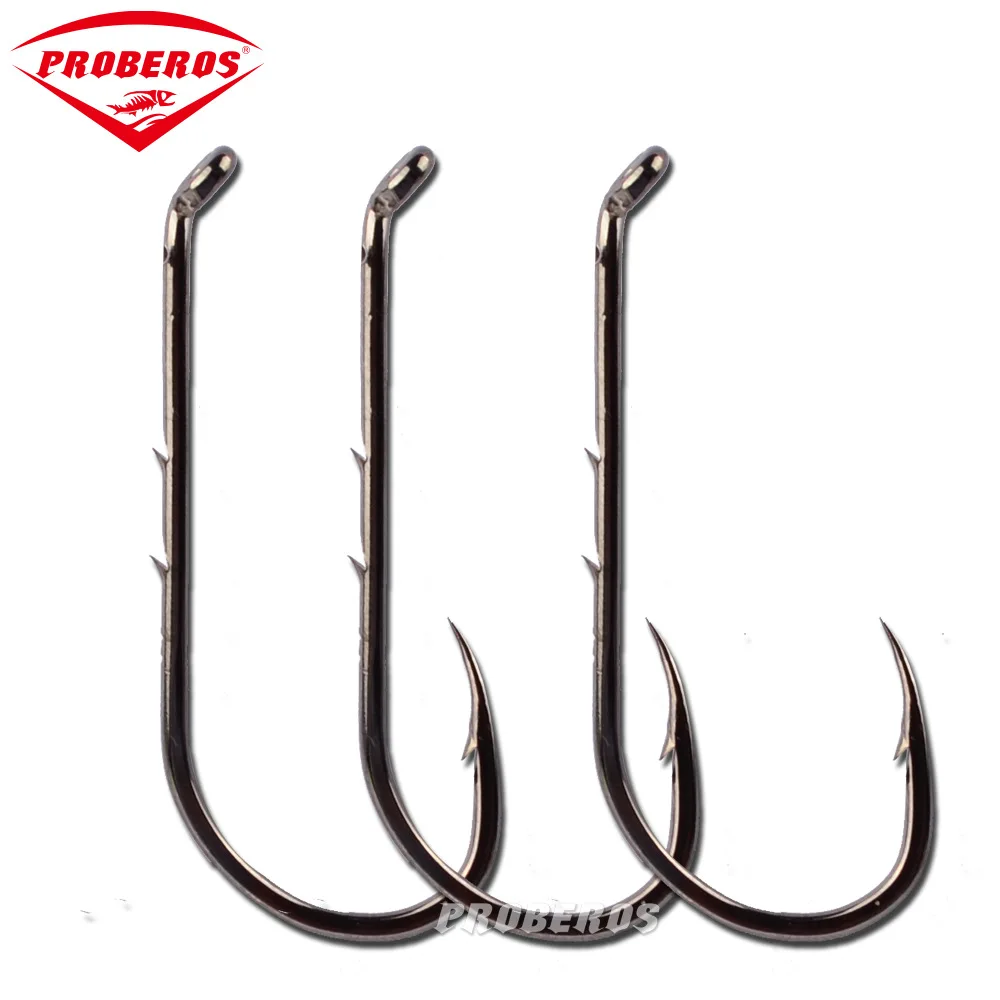 

Pro beros Fishing Gear Fishing Tackle Fishhook Have Barb High Carbon Steel Single Hook Boutique Hook Fishing Gear Angling Access