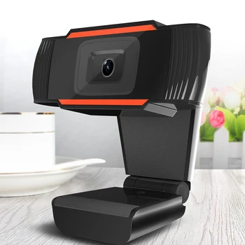 

30 Degrees Rotatable 2.0 HD Webcam 720p USB Camera Video Recording Web Camera with Microphone for PC Computer Веб Камера CMOS