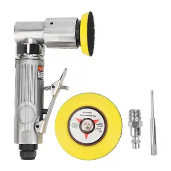 

High-speed Mini Pneumatic Sanding Machine Air Sander with American Air Intake Connector Car Buffing Auto Accessories