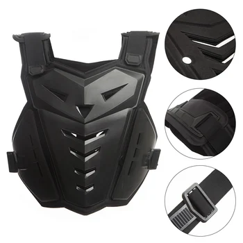 

Motorcycle Riding Adjustable Gear Soft Reduce Damage Back Protector Chest Support Armor Vest Anti Bump Practical Accessory