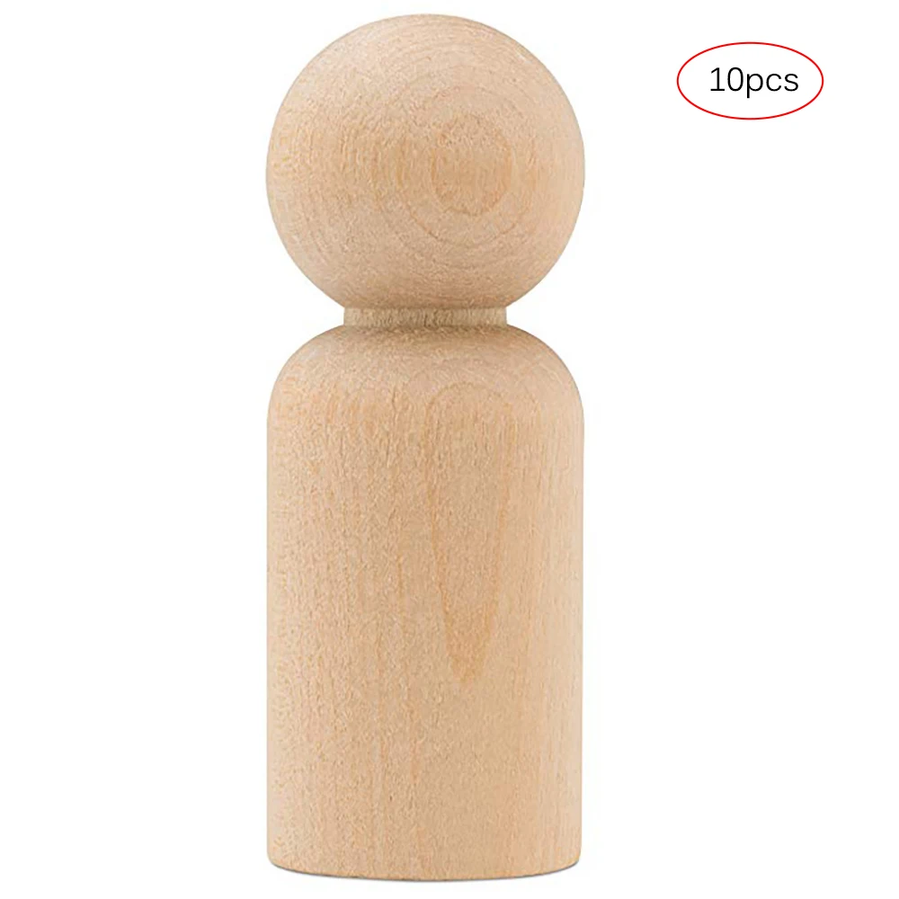 Новинка Funny10PCS деревянные фигурки для украшения свадебного торта СЕМЬЯ DIY ремесла торт Топпер детский Декор с принтом Детские сувениры производители