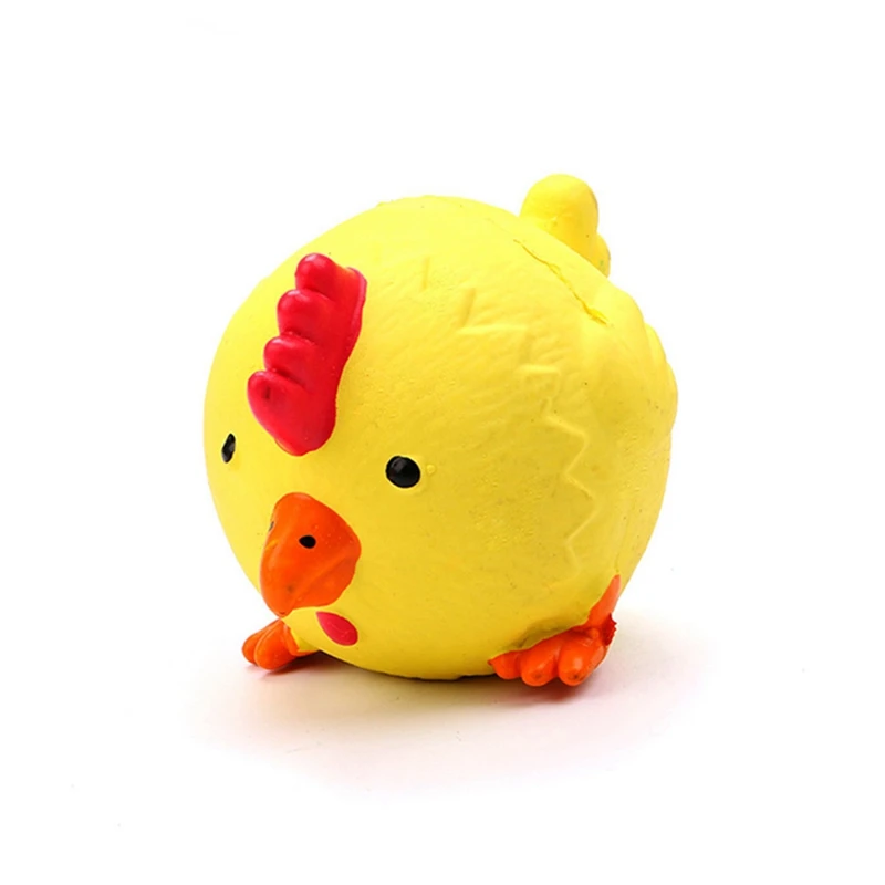 Новые милые животные из натурального латекса игрушки корова курица сферические игрушки подарок мяч забавные игрушки
