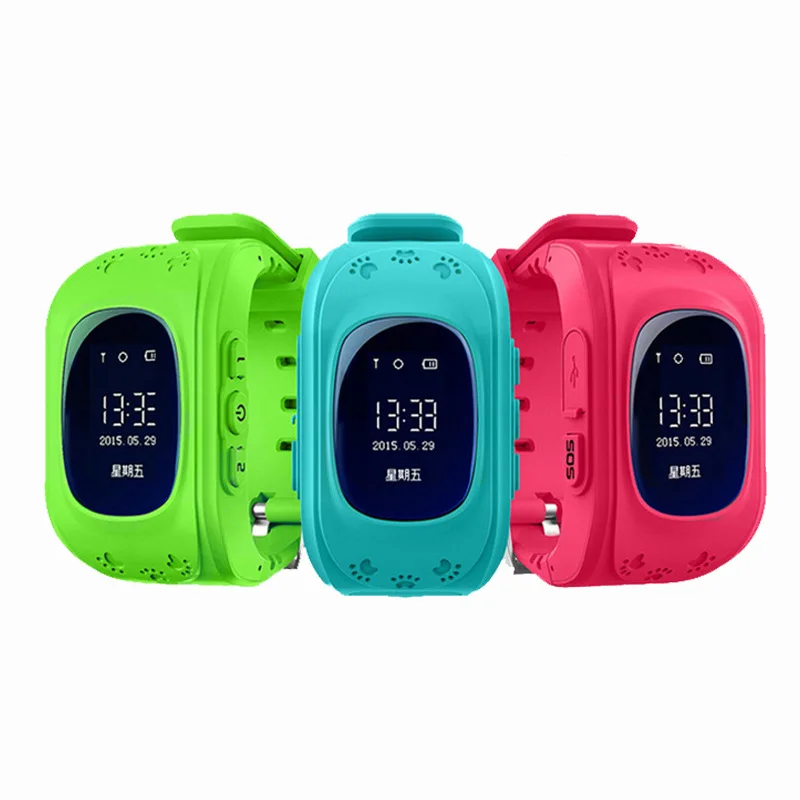 

English version Kids Smart Watch Q50 Waterproof Children watch Touch Screen SOS Phone GPS Location Tracker Anti-Lost child watch