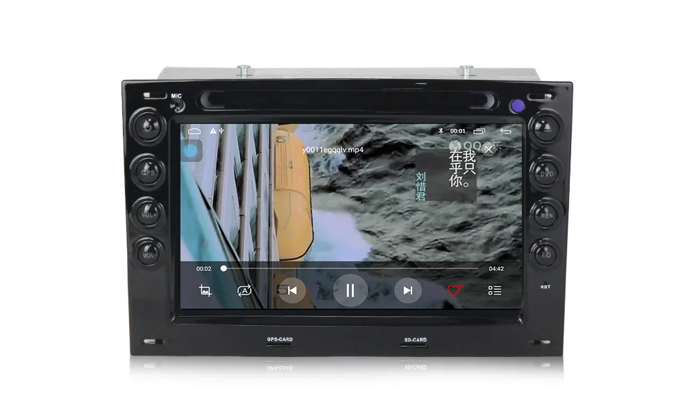 Perfect NaviFly Android 9.1 car multimedia player 2+32G for Renault Megane2 2003-2010 Autoradio GPS Navigation WIFI BT 4 Core Double Din 18