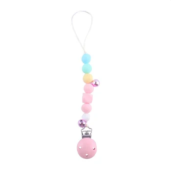 

F-B Baby Care Universal Holder Leash For Pacifiers Nipples Clip Chain Infant Child Soother Beaded Chains Teethers*