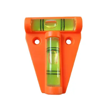 

Poratable Shape Spirit Level Bubble Working Fixing Type Level Measure Bubble Tool Mini Plastic Measurement Tool