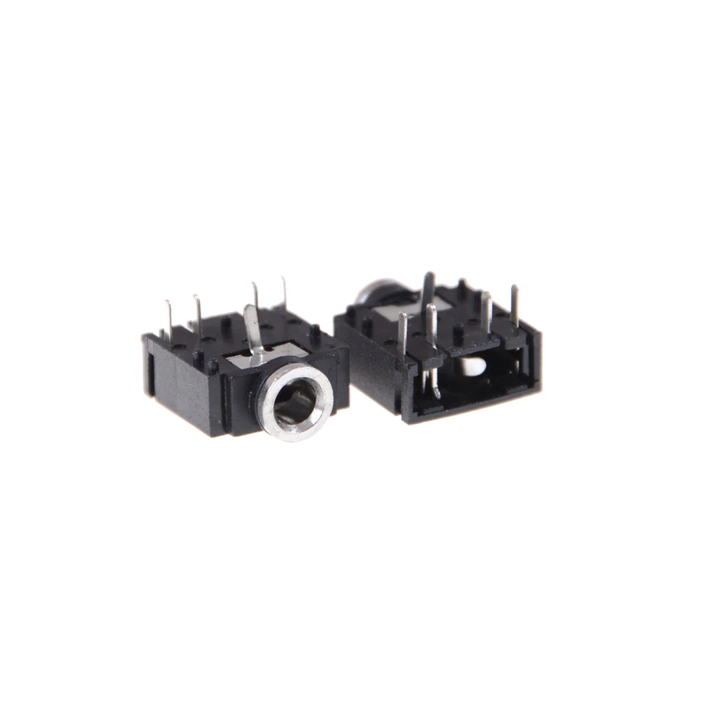 

10Pcs 3.5mm Stereo Jack Socket Audio Jack Connector PCB 3F07 PJ-307