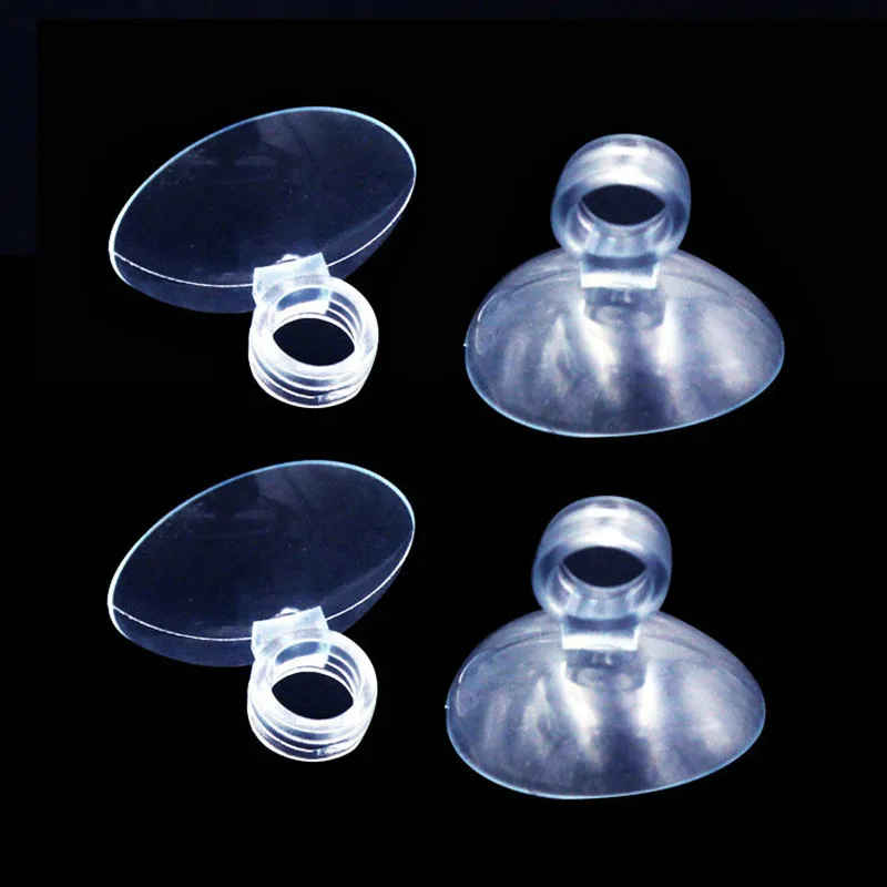10 unids/set acuario tazas de la succión tontos para tanque de peces de calentador de bomba de oxígeno de la bomba de tubo de aire en la práctica de la bomba de aire de acuario Accesorios