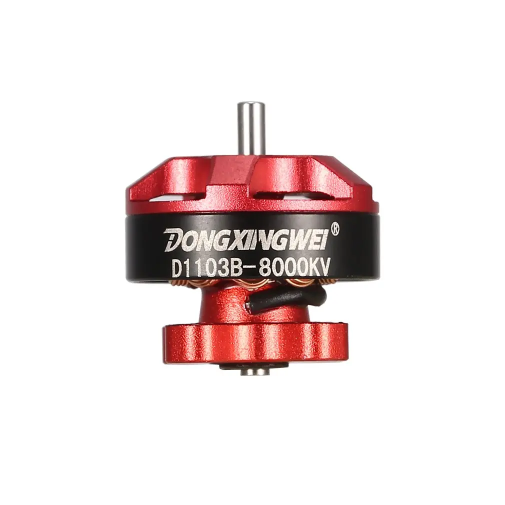 OCDAY RC Мотор 4 шт. 8000KV 1-3S 3,7-11,1 V электрический бесщеточный двигатель для RC 80 90 100 мм микро FPV Дрон мультироторный Квадрокоптер Асса
