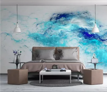 

CJSIR Custom 3d Wallpaper Mural Modern Minimalist Nordic Abstract Colorful Clouds Mural TV Background Wall Papers Home Decor