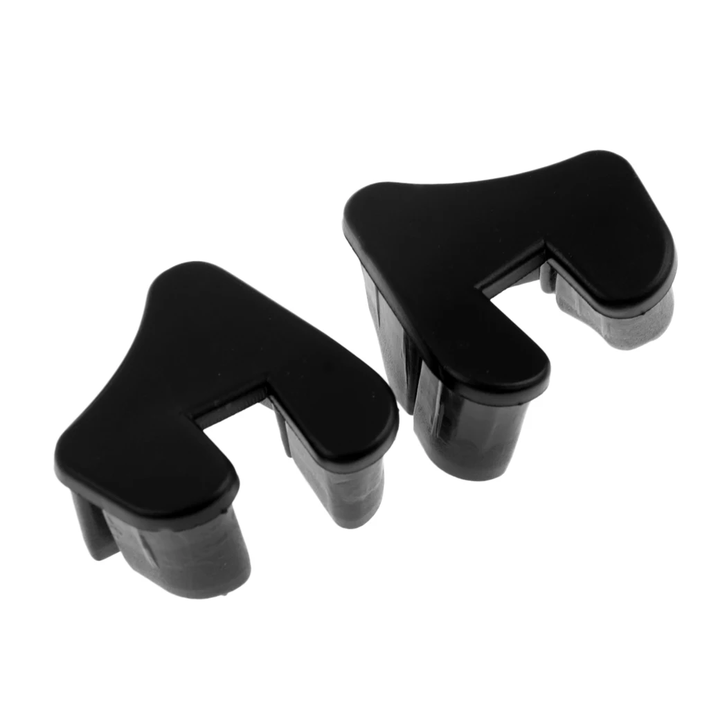 2Pcs Universal PVC End Cap Bottom Sub For Fishing Marine Boats Yacht Dinghy