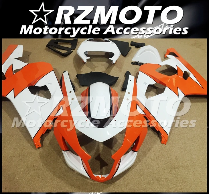 ABS мотоцикл обтекатель комплект для SUZUKI GSXR600 750 K4 2004-2005 год кузов литья под давлением Магазин № 1106