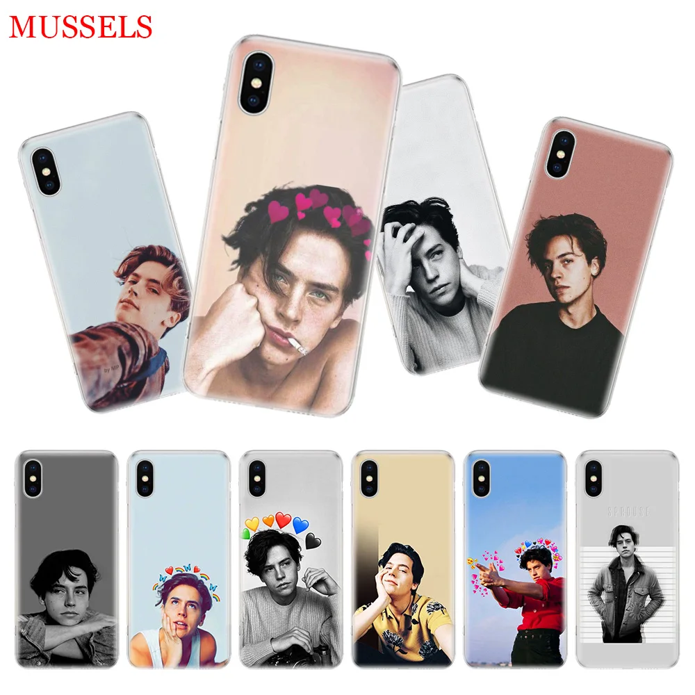 

Riverdale Cole Sprouse Jughead Cover Phone Case For iPhone 7 6 X 8 6S Plus XS MAX XR 5S SE 10 Ten Art TPU Coque Capa Shell Cas