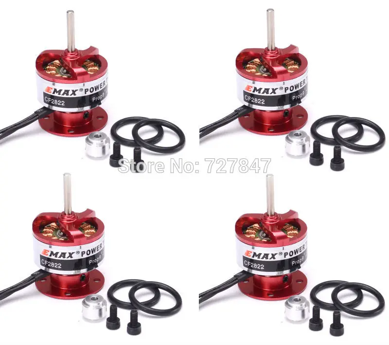 

4Pcs CF2822 1200KV Brushless Motor w/Prop Saver for RC Airplane Multicopter