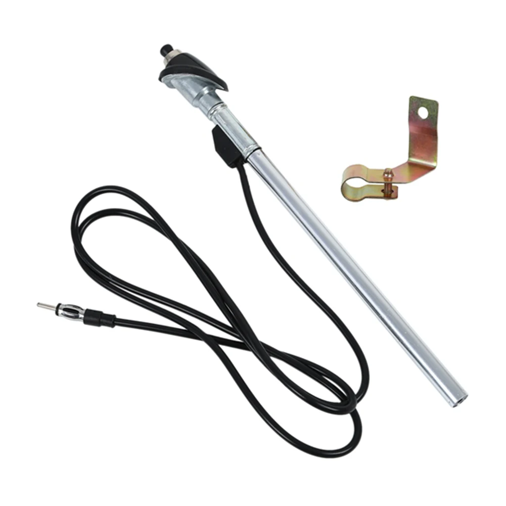Guard Mount Car Radio Antenna Aerial Suits For Toyota Hilux 1989~1997 Manual Pushdown