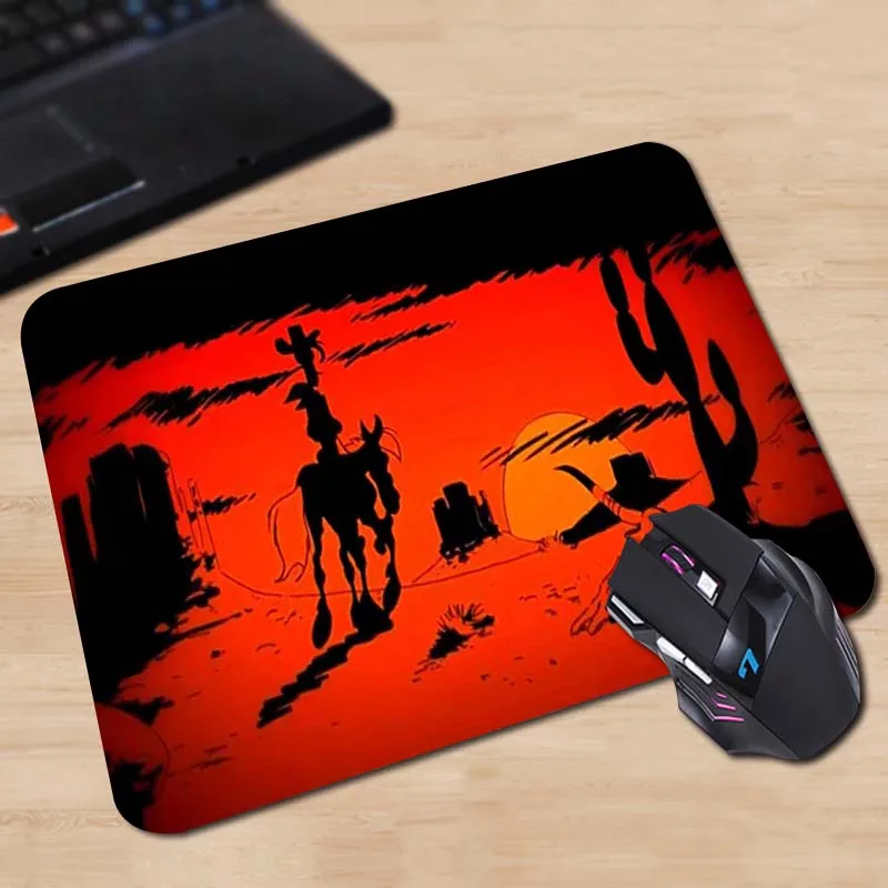 Lucky Luke Горячая Коврик для компьютерной мыши коврики для игровой мыши