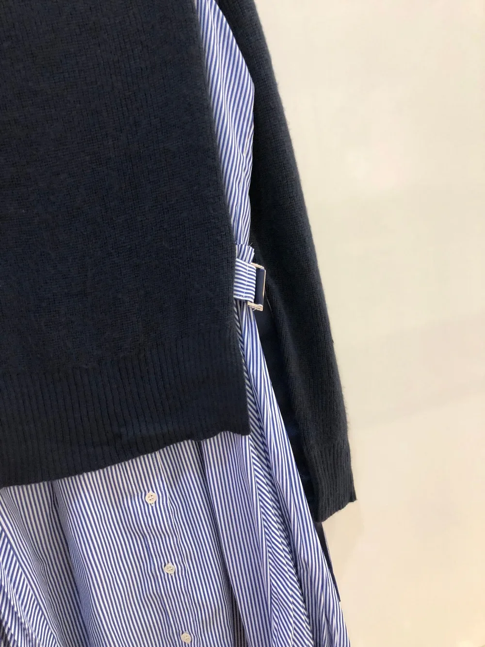 2019FW высококачественное женское Шерстяное вязаное лоскутное гофрированное Платье женское повседневное водолазка с длинными рукавами 3 цвета пачка