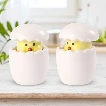 

Spice Jar Condiment Serving Jars Chickling Shape Jar for Kitchen