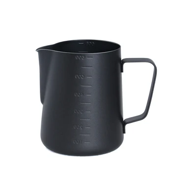 

Teflon Stainless Steel Milk Frothing Jug Espresso Coffee Pitcher Barista Craft Coffee Latte Milk Frothing Jug Coffee Pitcher