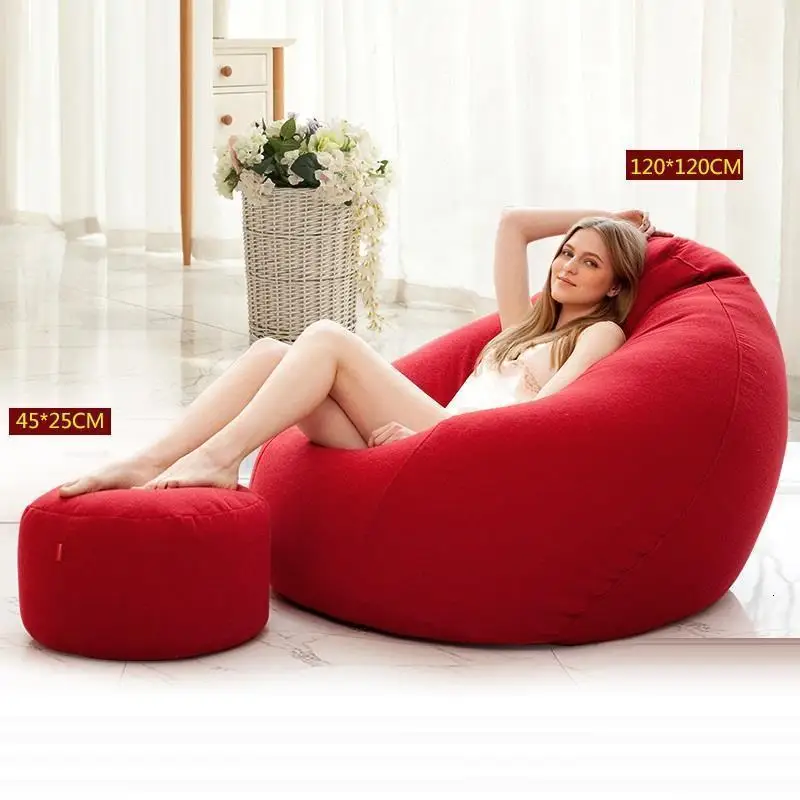 Divano Silla Tatami Totoro Zitzak Stoelen Armut Koltuk кровать Fauteuil Kanepe Beanbag стул Cadeira Puff Asiento Bean Bag Диван - Цвет: Number 15