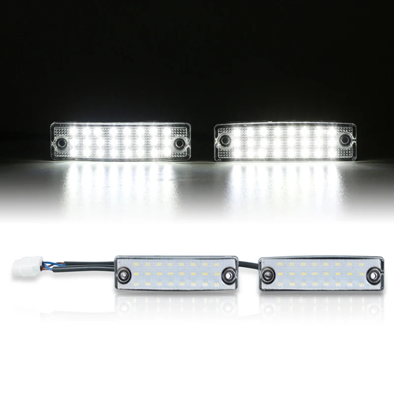 For Toyota 4Runner 1996-2021 Sequoia 2001-2020 LED License Plate Lights Car Erro