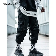 ^#Cheap UNSETTLE 2020 Spring/Summer Hip Hop Joggers Men/Women Black Harem Pants Multi-pocket Sweatpants Streetwear Casual Mens Pants ^#Cheap UNSETTLE 2020 Spring/Summer Hip Hop Joggers Men/Women Black Harem Pants Multi-pocket Sweatpants Streetwear Casual Mens Pants