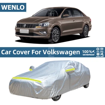 

Waterproof Full Car Covers Outdoor Sun UV Dust Rain Snow Protection For Volkswagen VW POLO Golf Lavida Passat Touran Tiguan