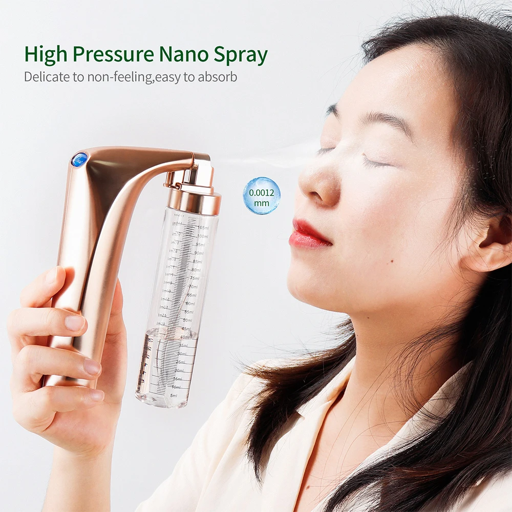 Closeout Airbrush Instrument Spot-Cleaner Nano-Spray Face Water-Oxygen Injection Facial Sreamer dmx5Ml706eX