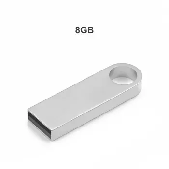 

Key Chain Flash Drive USB Pen Drive External Memory Stick High Speed USB2.0 Waterproof Metal U-disk for Laptops Notebook