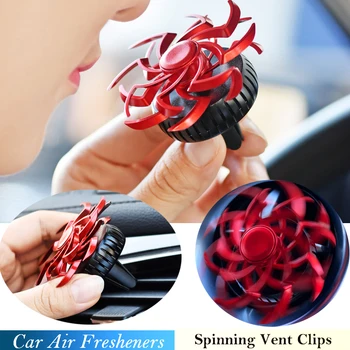 

Car Air Fresheners Aromatherapy Car Perfume Interior Air Outlet Rotating Decoration Solid Aroma Diffuser Car Gadget Accessories