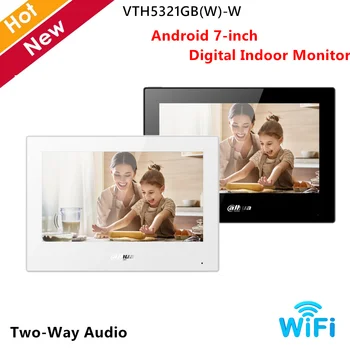 

Dahua Video Intercoms Indoor Monitor 7" TFT Capacitive Touch Screen Android 8.1 Support Ethernet and Wi-Fi VTH5321GB(W)-W