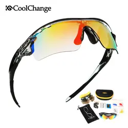 CoolChange поляризованные очки Велоспорт велосипед спортивный для езды на открытом воздухе велосипедов Солнцезащитные очки для мужчин для