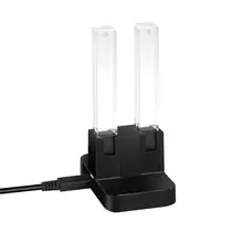 4 in1 Lade Dock Für Nintend Schalter Freude-con Controller Farbe LED Ladegerät Lade Basis Für Schalter Pro Gamepad ladegerät Stehen(China)