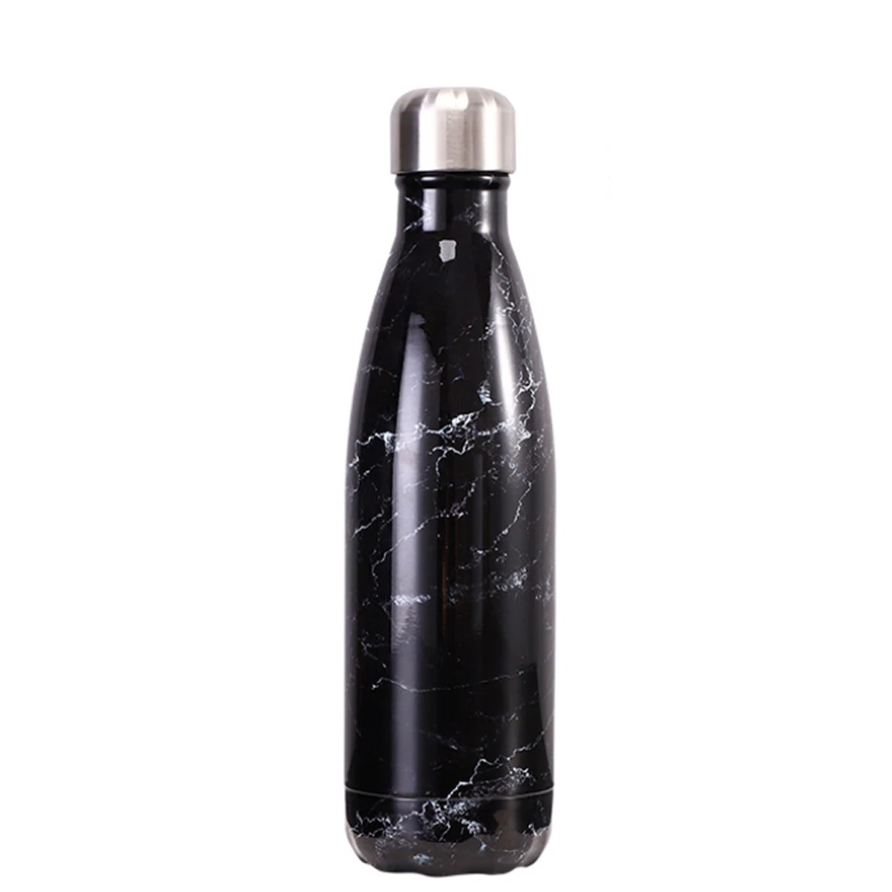 500ml Double-wall BPA Free Insulated Vacuum Flask Stainless Steel Water Bottle Thermos for Sport Water Bottles Coffee Travel Mug