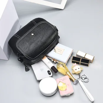 

2020 Fashion Flow Oval Women's Shoulder Bag Multi Function Leisure Zero Wallet