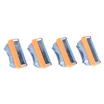 

4Pcs/Pack High Quality Powerful Shaver Facial Care Men Shaving Blades Men Razor 5 Layers Blades