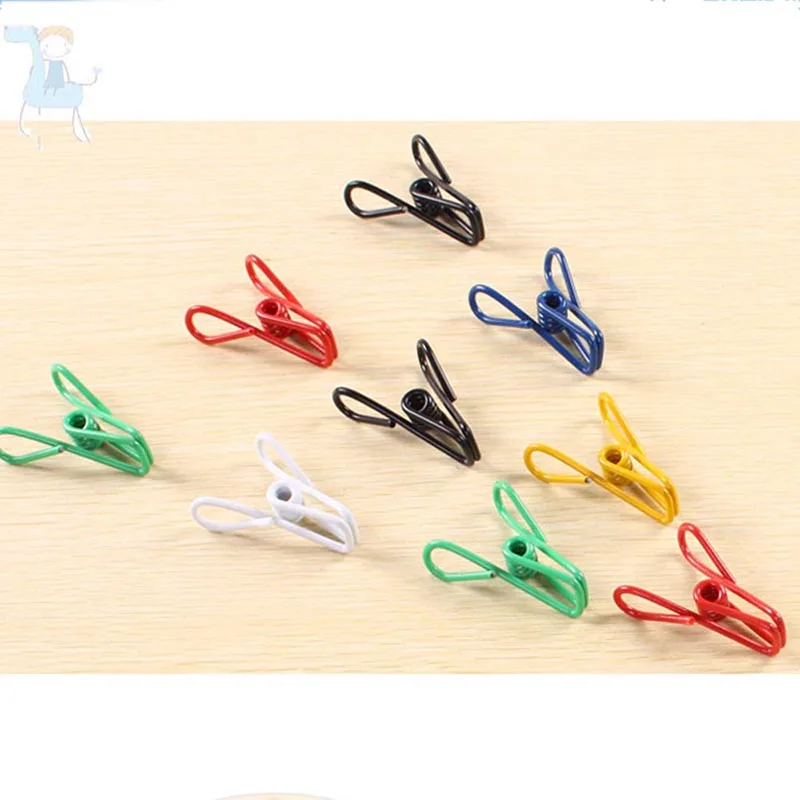 

Colorized Stainless Steel Clothes Pegs Hanging Clothes Pins Clothespins Cute Beach Towel Clips Home Bed Sheet Clamps K1065 H