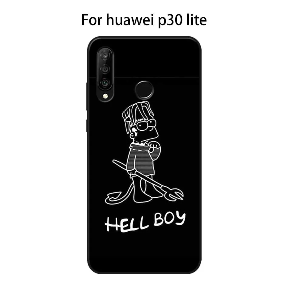 Rap Singer Lil Peep hellboy Life Cry Детское покрывало для huawei honor 9x pro 8x10 20 10 lite 20 pro Прозрачный мягкий силиконовый чехол для телефона